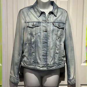 ‎Levi’s Tie Dye Denim Jacket Size Small